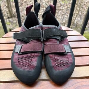 Black Diamond Momentum Rock Climbing Shoes Burgundy Black Womens 8.5 Mens 7.5 39
